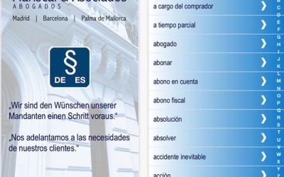 Mariscal App – Rechtswörterbuch