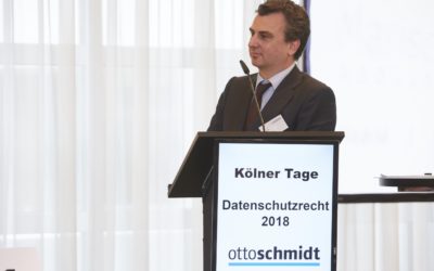Kölner Tage Datenschutzrecht 2018